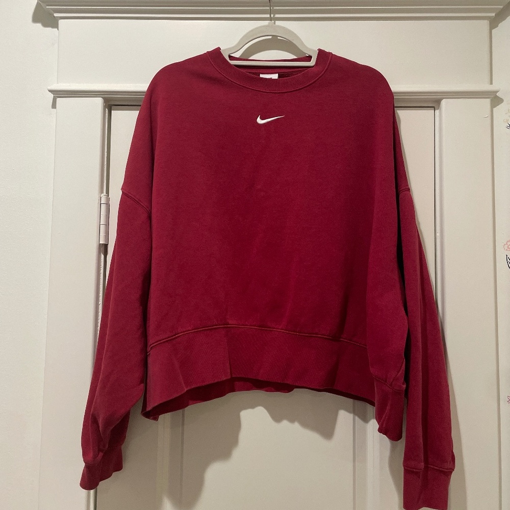 Red Nike Crewneck - Size XL